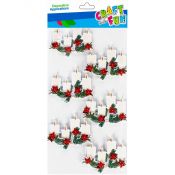 Naklejka (nalepka) Świece 3D Craft with Fun (501765)