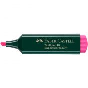 Zakreślacz Faber Castell różowy 5,2mm (154828)
