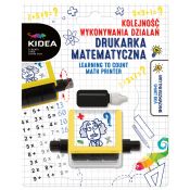 Zestaw pieczątek KOLEJNOŚĆ WYKONYWANIA DZIAŁAŃ DRUKARKA MATEMATYCZNA Kidea (KWDDMKA)