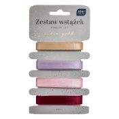 Wstążka Interdruk SATIN GOLD 5902277345486x2 [mm x m] mix (4x2m)