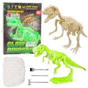 Zestaw kreatywny dla dzieci Archeologiczny Wykopaliska Fluorescencyjny Szkielet Narzędzia Lean (23339)