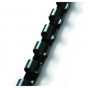 Grzbiety do bindowania plastikowe 45 mm czarne (405452)