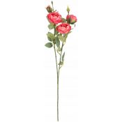 Kwiaty bukiet róż 66cm czerwony Home And Garden (9356)