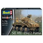 Model do sklejania 234/2 Puma - niemiecki ośmio-kołowy samochód pancerny Revell (03288)