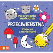 Książeczka edukacyjna Zielona Sowa Przeciwieństwa.