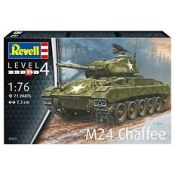 Model do sklejania M24 Chaffee - amerykański czołg lekki z okresu II wojny światowej Revell (03323)