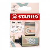 Zakreślacz Stabilo BOSS MINI NATUREVIBES mix 1-5mm (07/03-72)