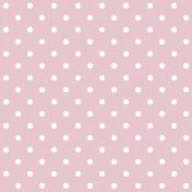 Serwetki Lunch Dots light pink mix nadruk bibuła [mm:] 330x330 Paw (SDL066013)