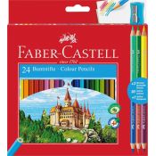 Kredki ołówkowe Faber Castell 24 kol. (110324)