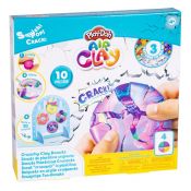 Masa plastyczna dla dzieci Playdoh Air Clay Mini Doughnuts słodkości mix (09307)