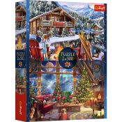 Puzzle Xmass Święta w górach Trefl (37540)