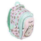 Plecak St.Majewski STITCH pink 4 KOMORY (bpl-58)