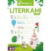 Książeczka edukacyjna Pociąg z literkami Zielona Sowa