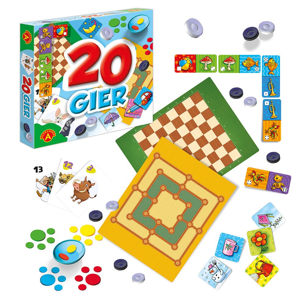 Gra edukacyjna 20 gier Alexander