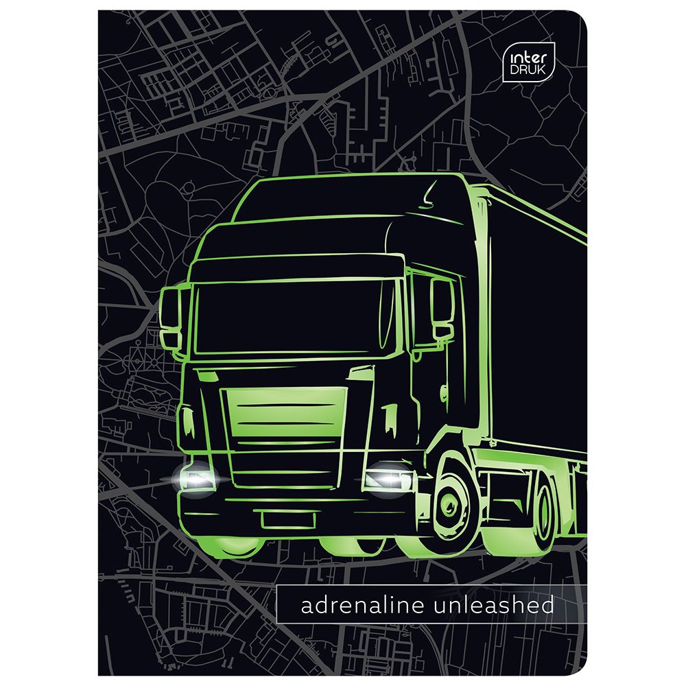 Zeszyt Interdruk CARS A5 32k. 70g krata