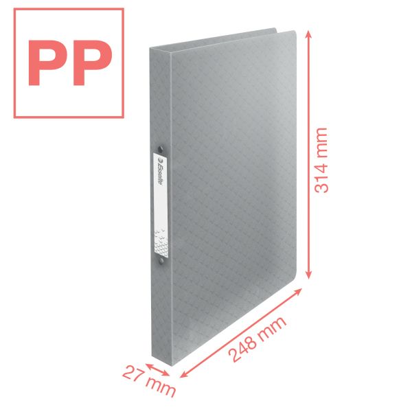 Segregator ringowy Colour Breeze A4 25mm niebieski Esselte (626242)