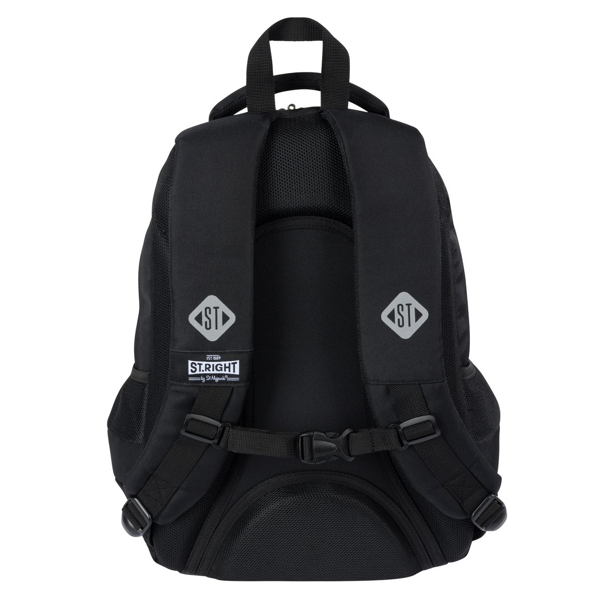 Plecak BLACK VINTAGE 3-KOMORY St.Right (BP-77)