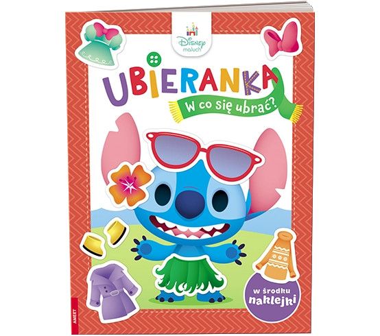 Książeczka edukacyjna Ameet Disney Maluch. Ubieranka. W co się ubrać? (MUB 9202)
