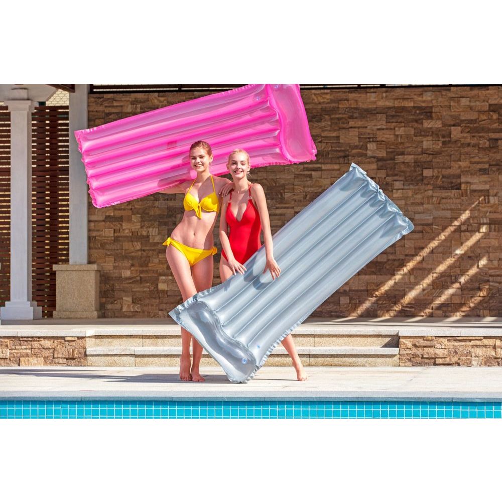 Materac dmuchany Szary 183 x 76 cm Best Way (9699)