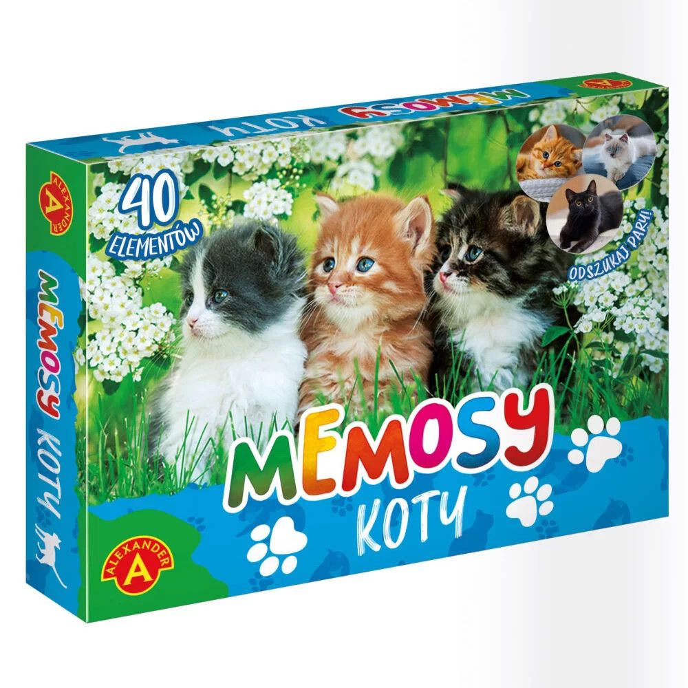 Gra edukacyjna MEMOSY – KOTY Alexander