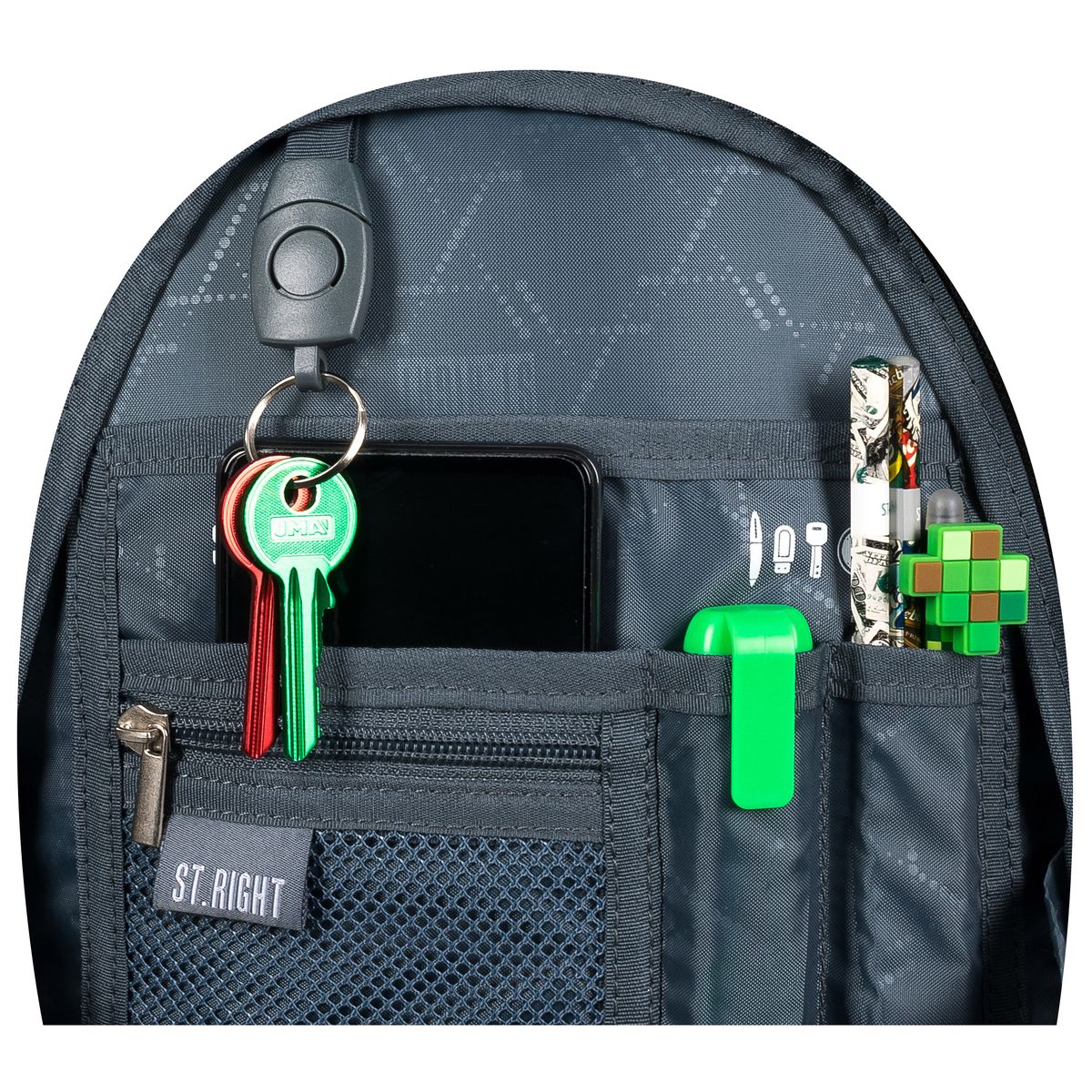 Plecak Stright MORO 5903235645518 4-KOMORY St.Right (BP-06)