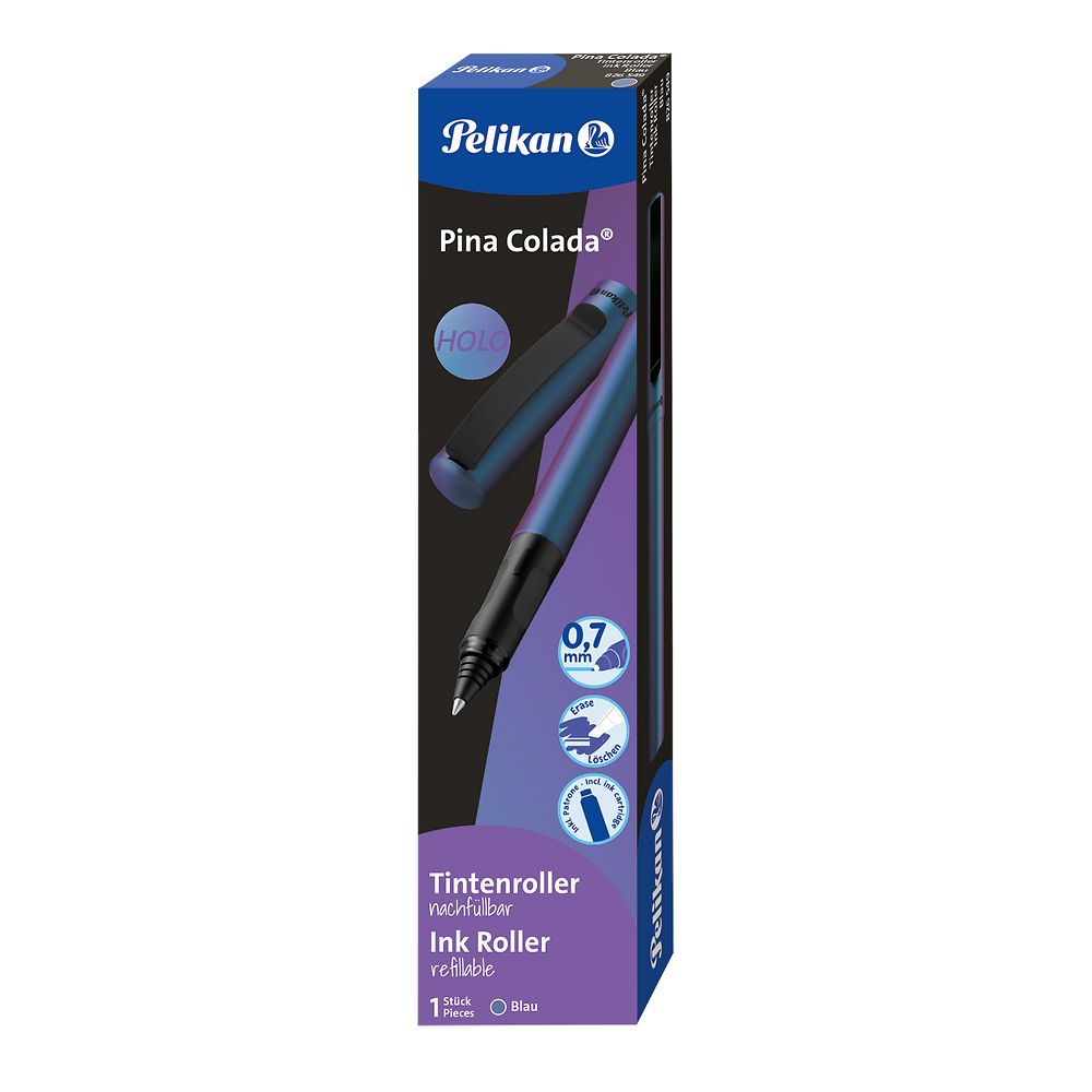 Pióro kulkowe Pelikan Pina Colada holo niebieskie (300010125)