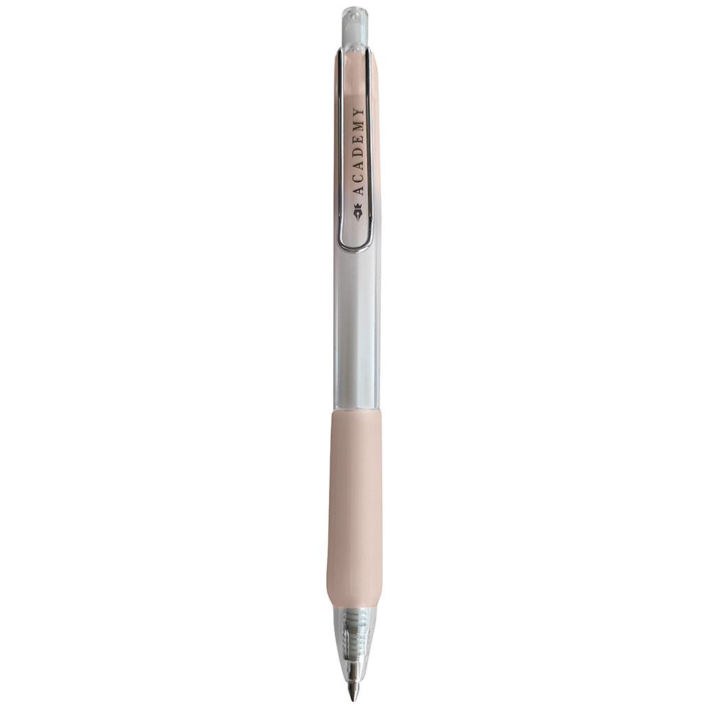 Długopis żelowy PASTEL ACADEMY automatyczny SILKY z gripem niebieski 0,7mm Interdruk (żelowy)