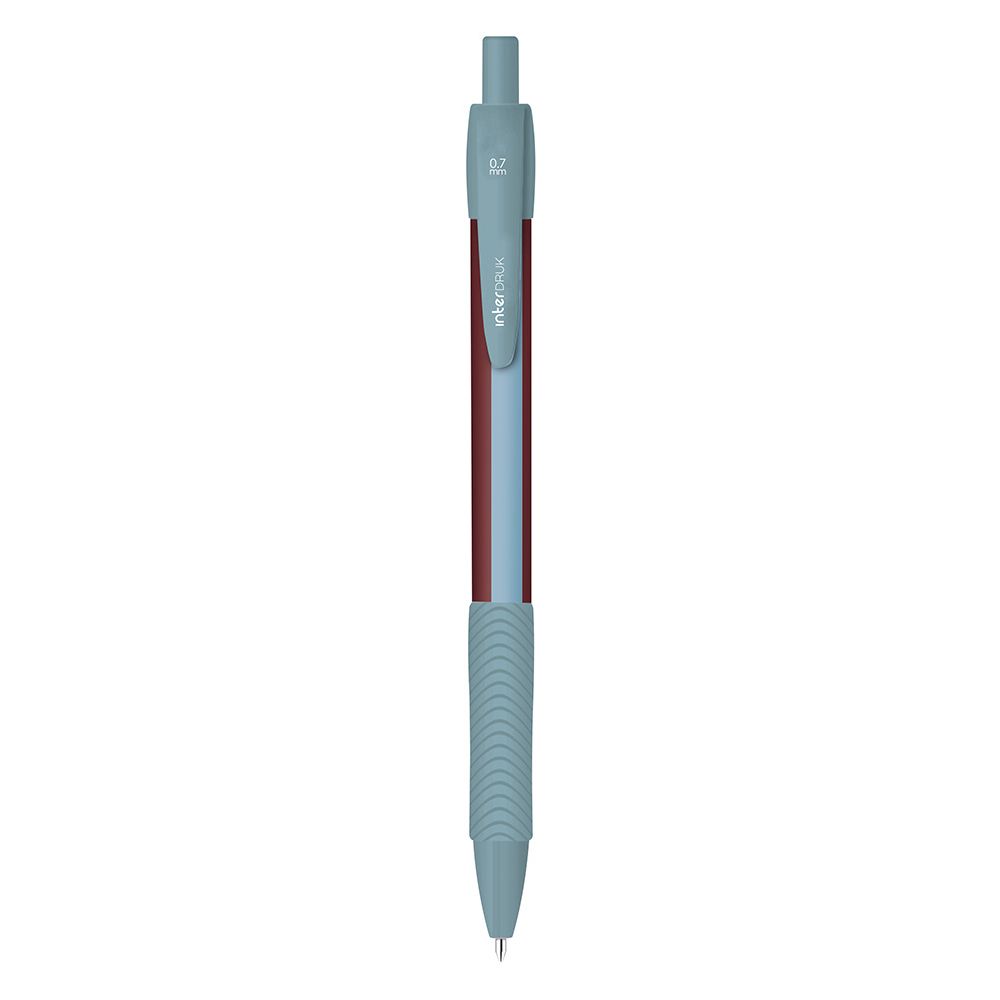 Długopis wymazywalny TUTTO BELLO z gripem niebieski 0,7mm Interdruk (żelowy)