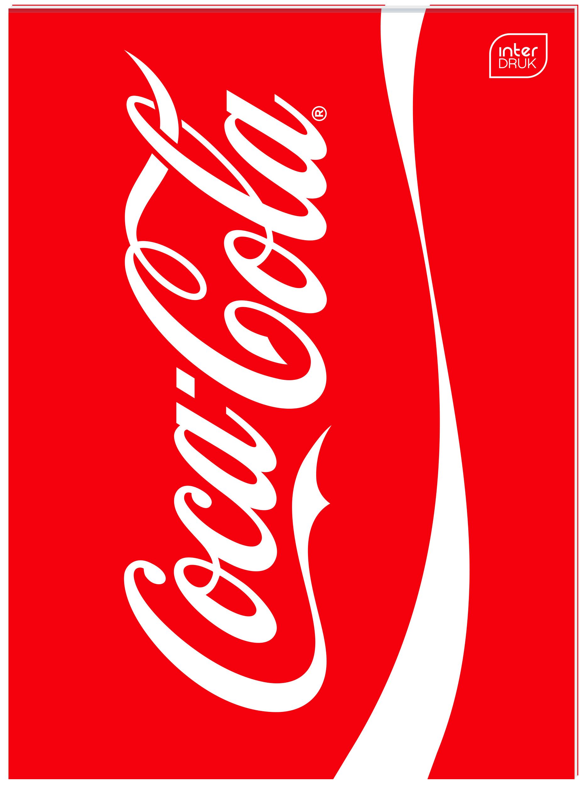 Zeszyt tematyczny COCA COLA MAT+UV A6 32k. krata Interdruk (do słówek)