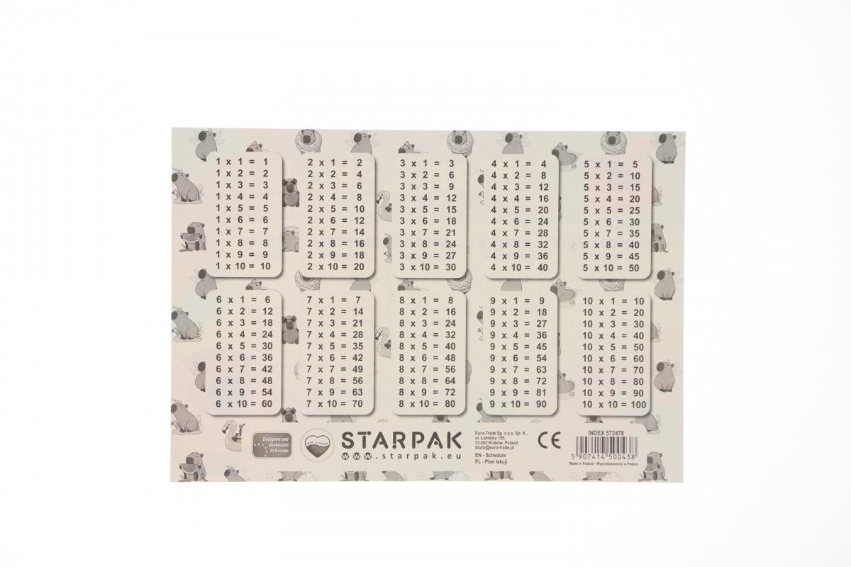 Plan lekcji kapibara Starpak (572478)