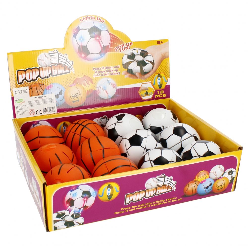 Piłeczka Mega Creative dysk 2w1 8cm (532550)
