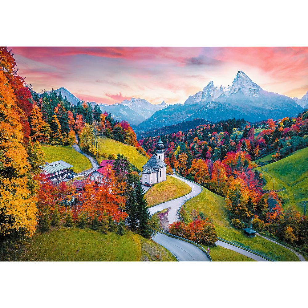 Puzzle Trefl UFT At the Foot of Alps, Bavaria, Germany (10703)