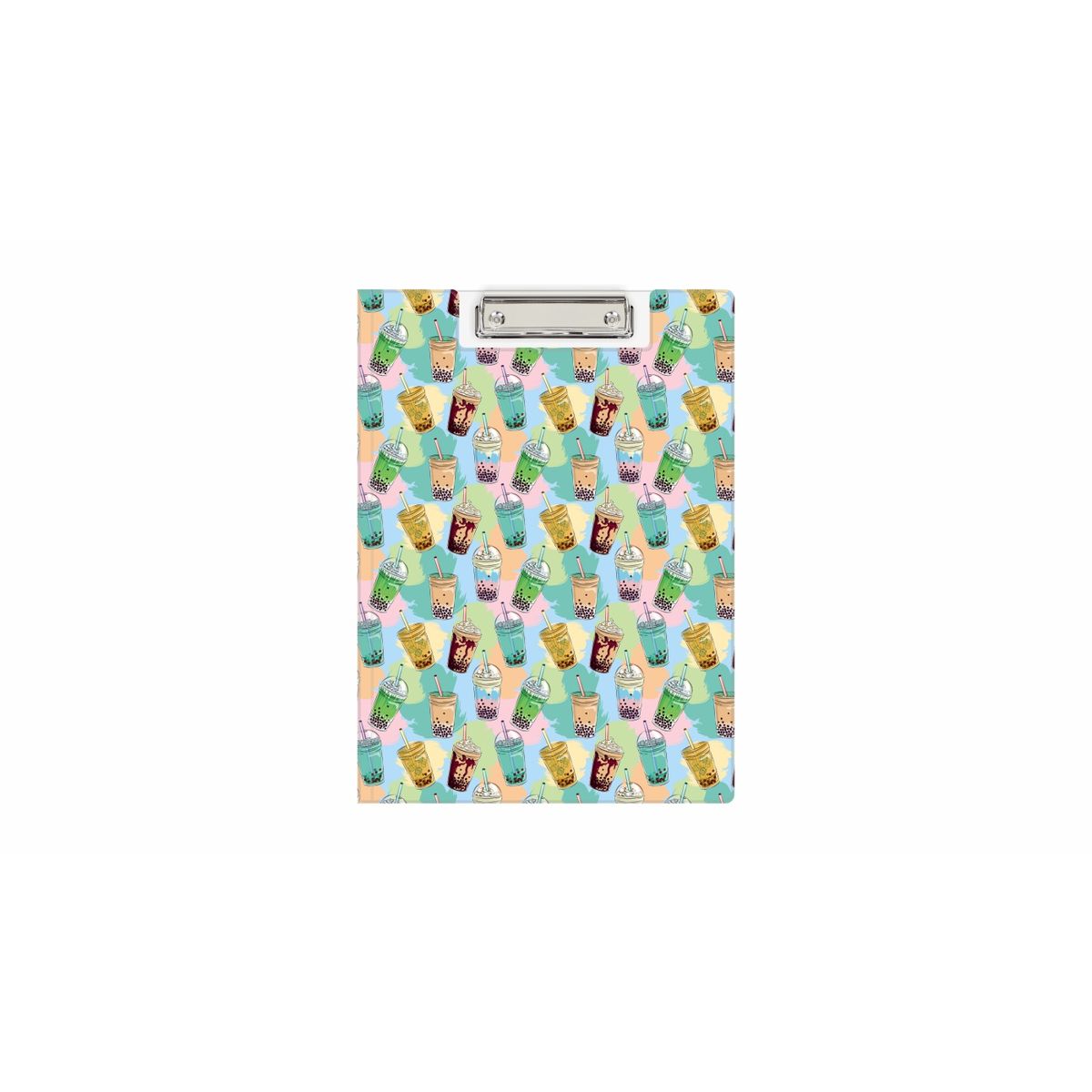 Teczka z klipem BUBBLE TEA A4 mix Biurfol (KHN-04-37)