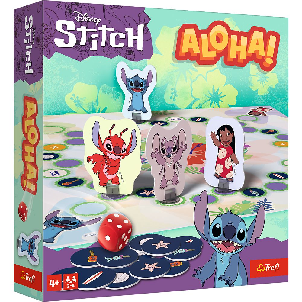 Gra planszowa Stitch Aloha!" Trefl (02657)