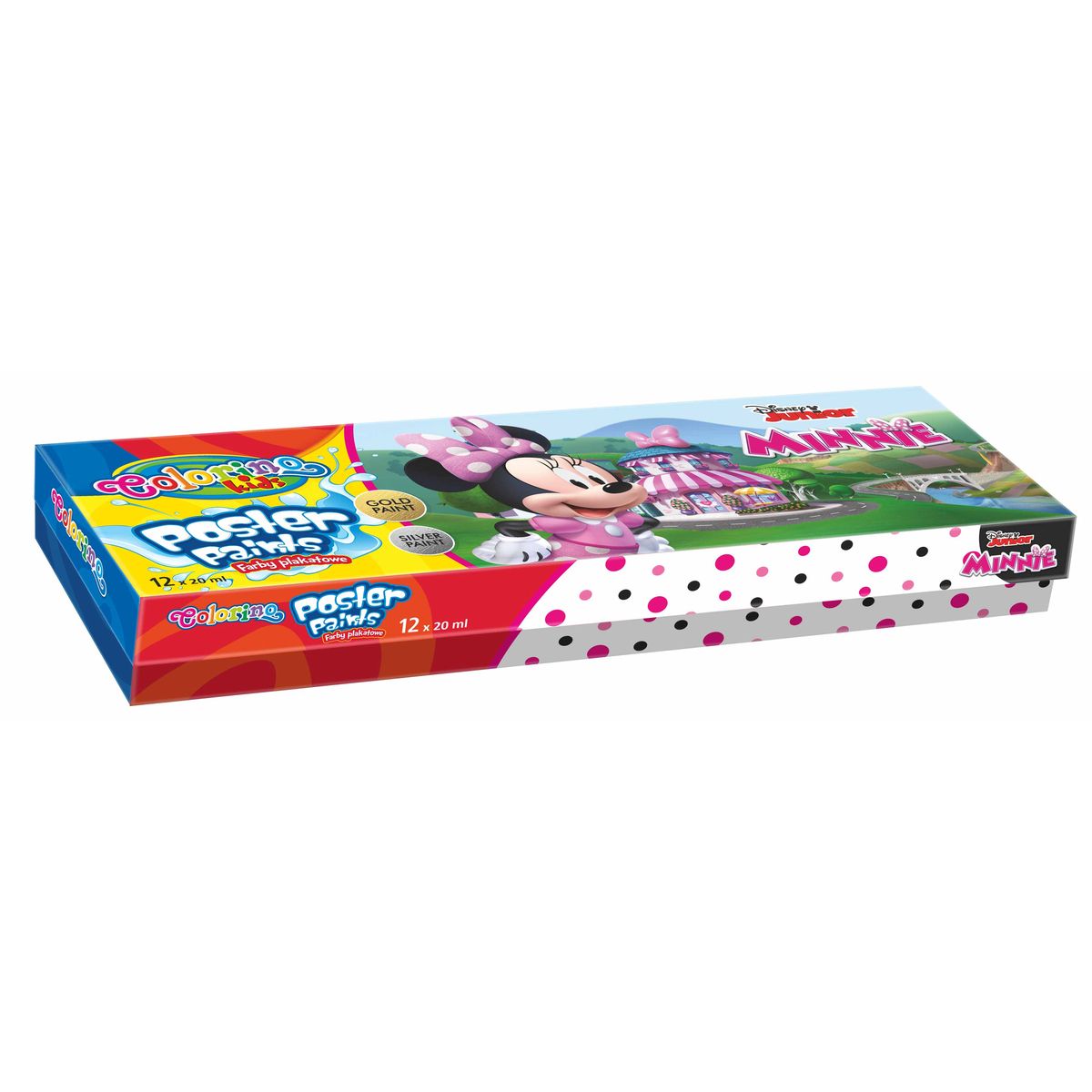 Farby plakatowe Minnie kolor: mix 20ml 12 kolor. Patio (90645)