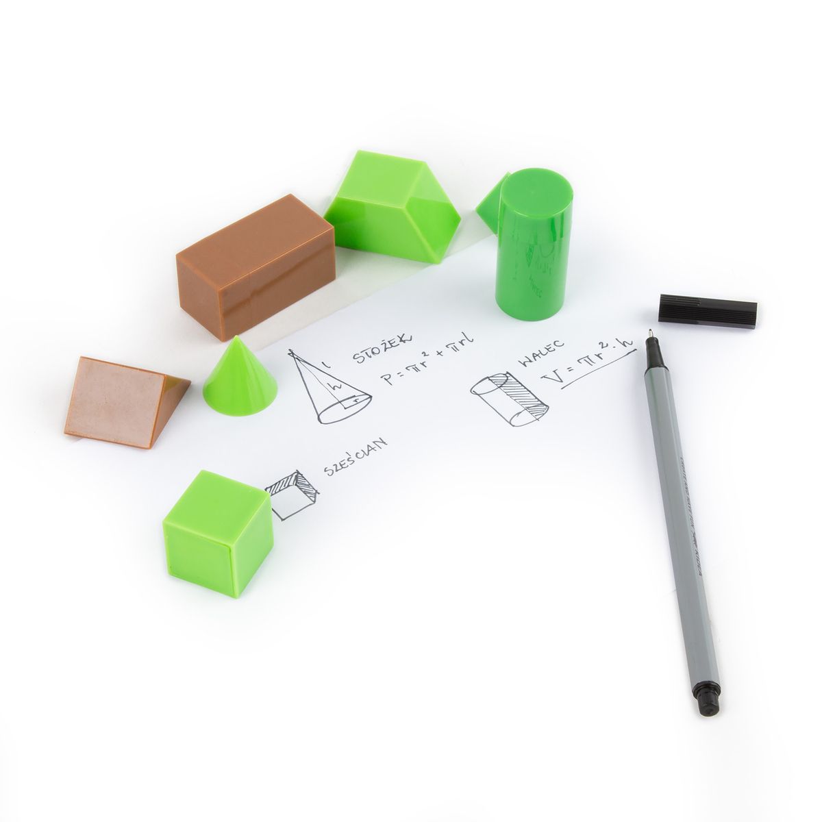 Figurka Kidea Figury geometryczne (M3DFGBKA)