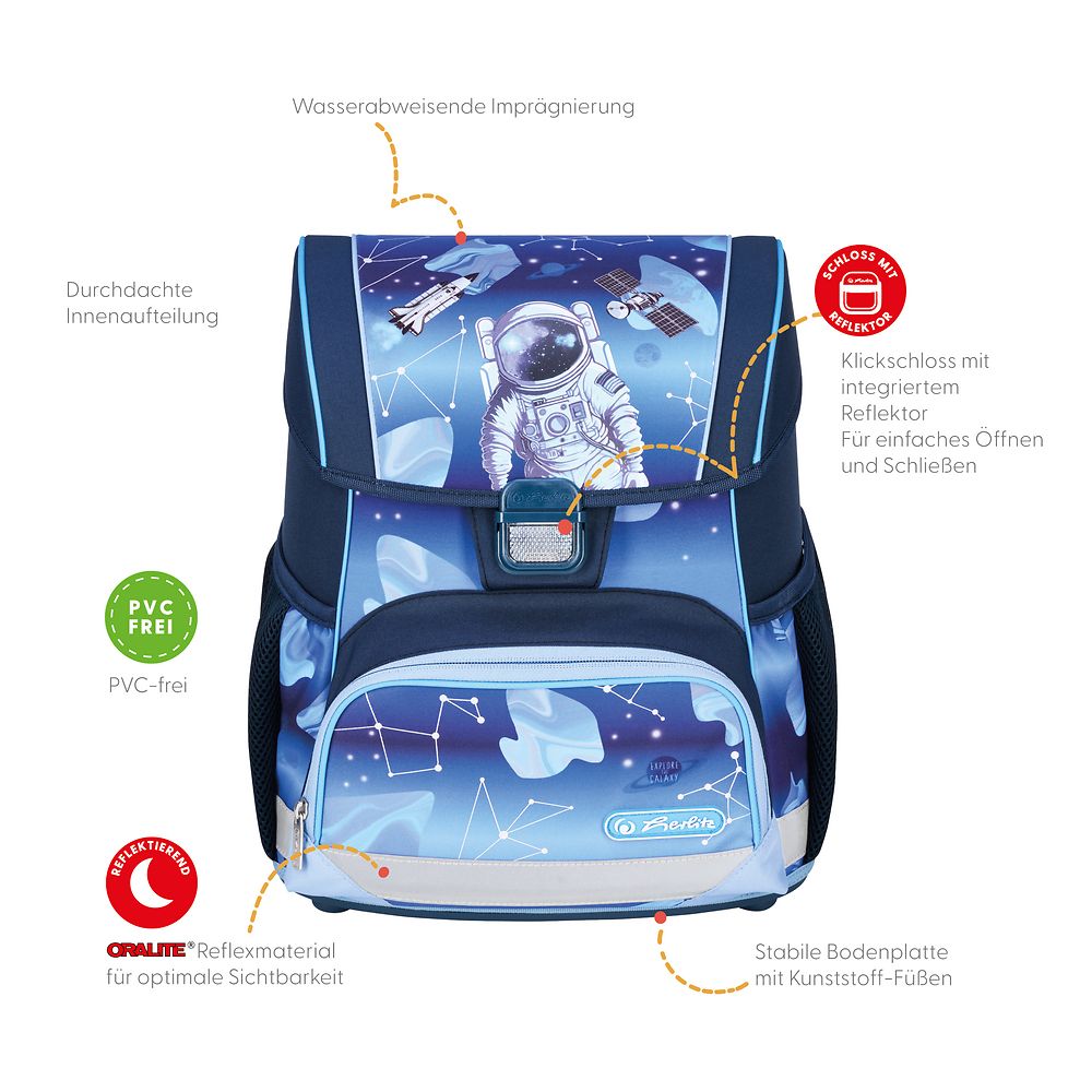 Plecak Herlitz Loop+ Cosmic Explorer (400197535)
