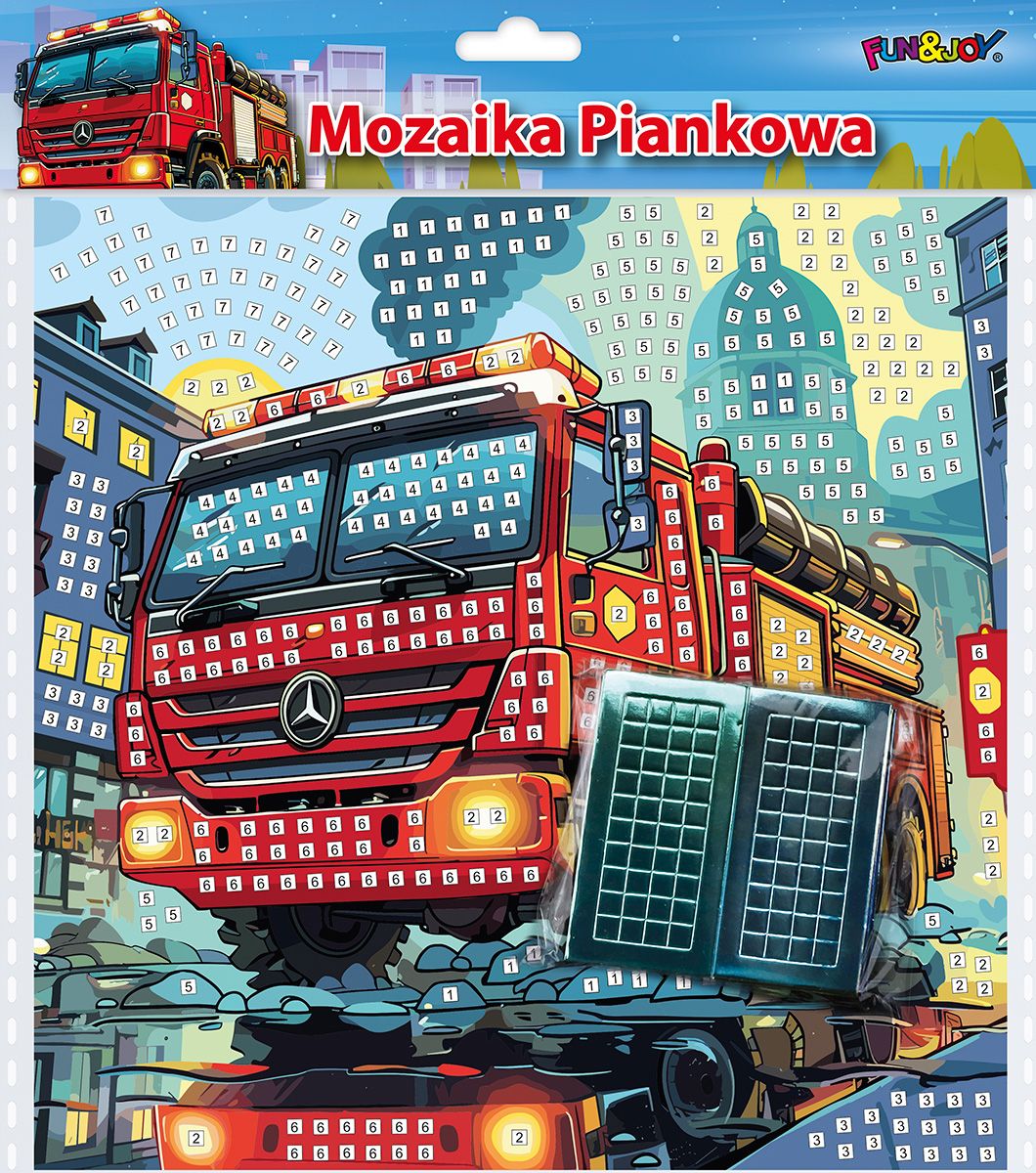 Mozaika straż pożarna Fun&Joy