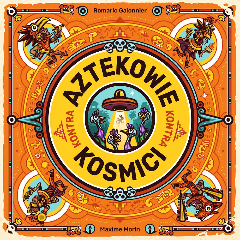 Gra strategiczna Trefl Aztekowie kontra Kosmici (02534)