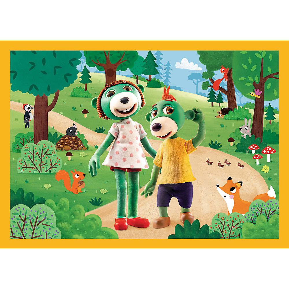 Puzzle Trefl Trefliki na wakacjach (34623)