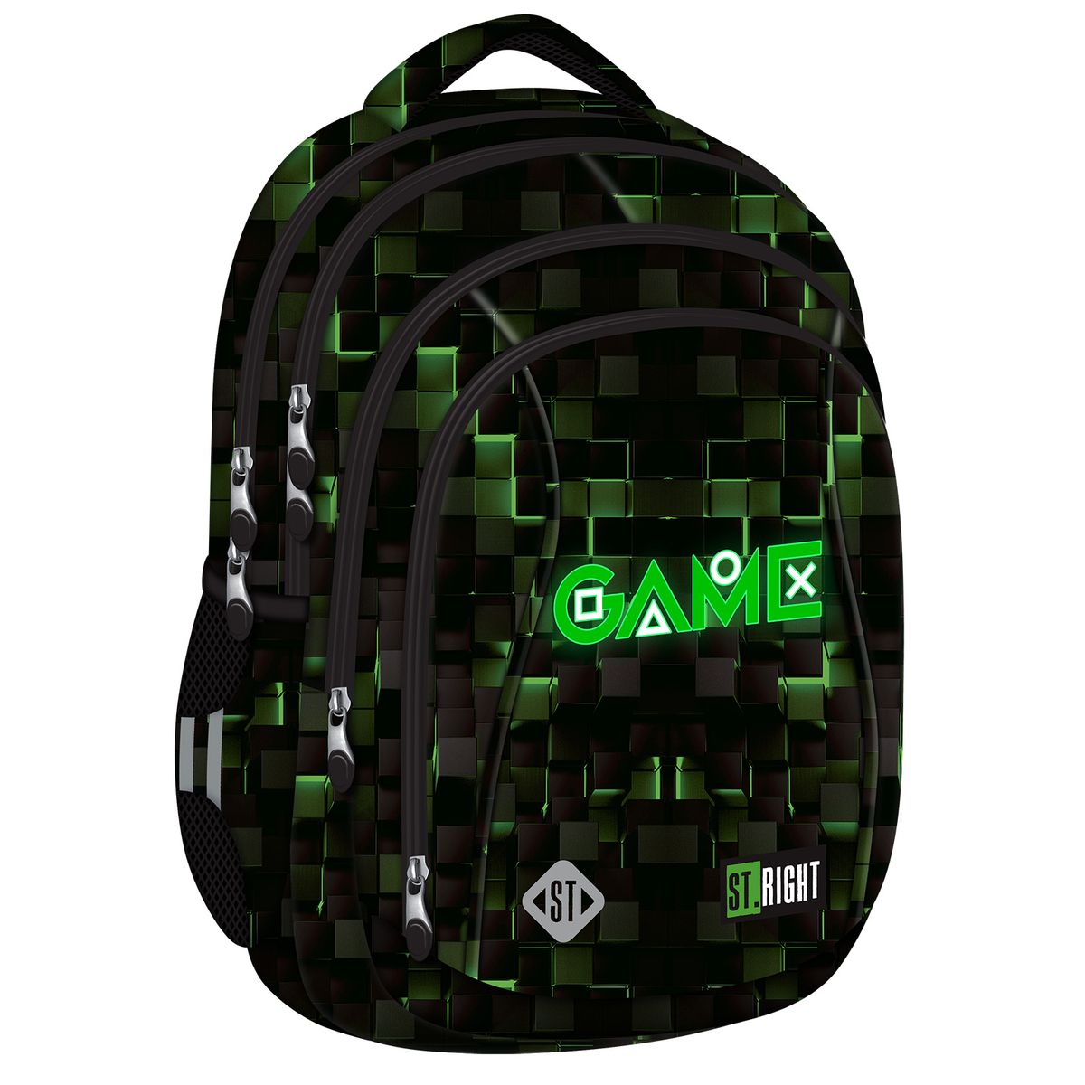 Plecak GRENN GAME 4 KOMORY St.Right (BP-04)