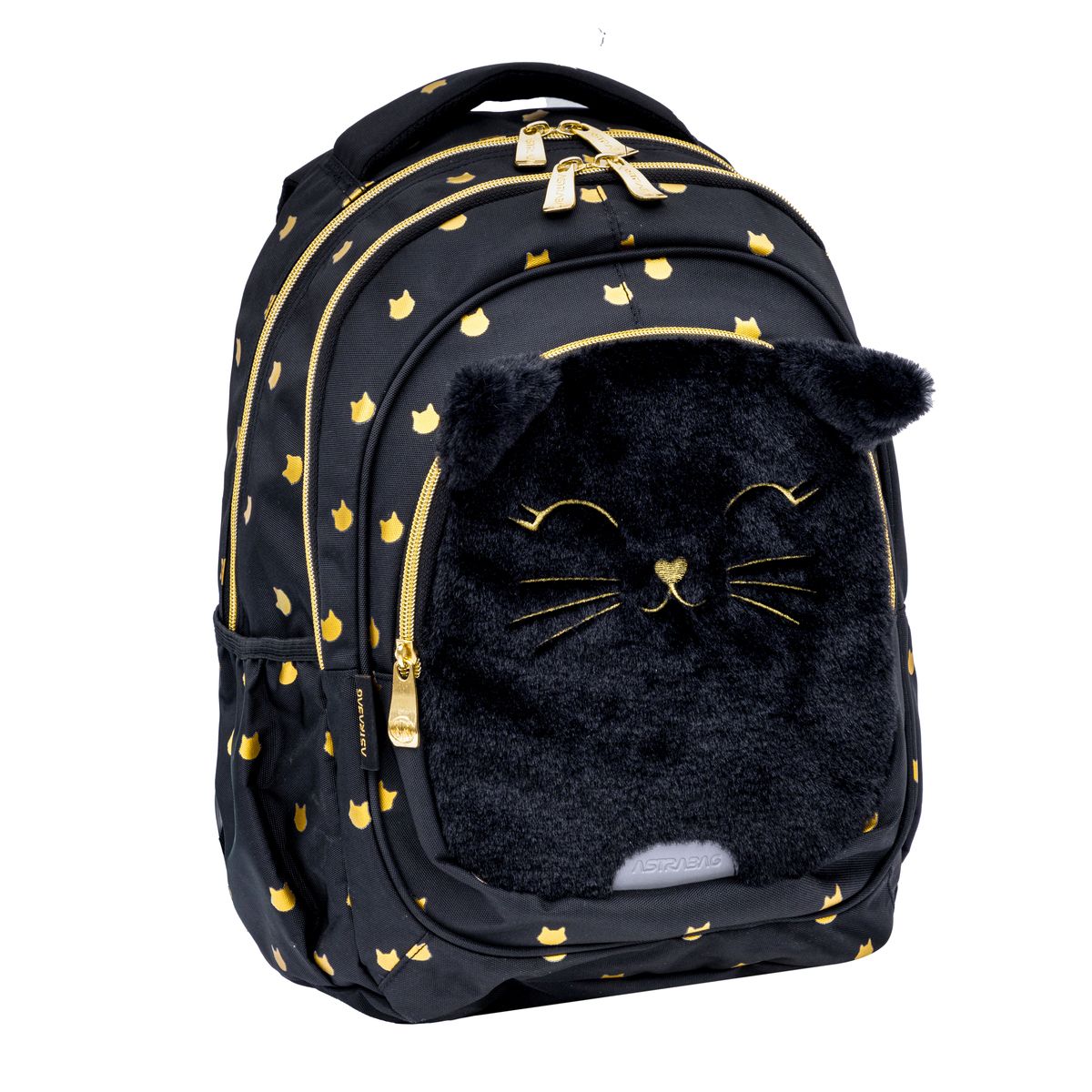 Plecak Astrabag Fluffy Kitty Black Astra (502025021)