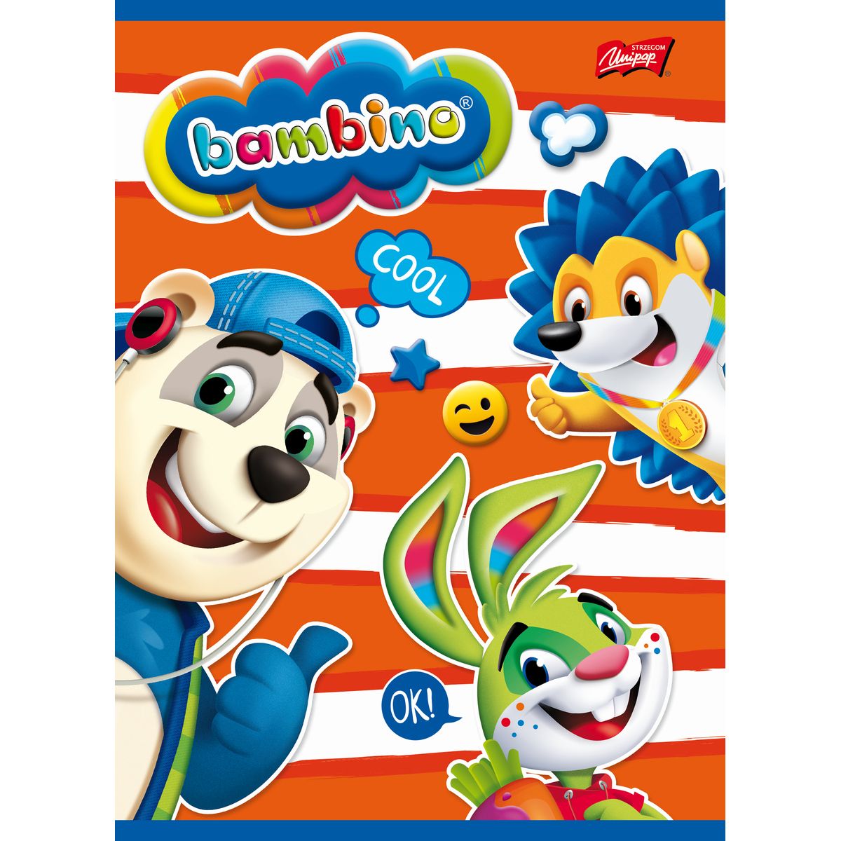 Zeszyt Bambino A5 16k. krata Unipap (5903235001789)