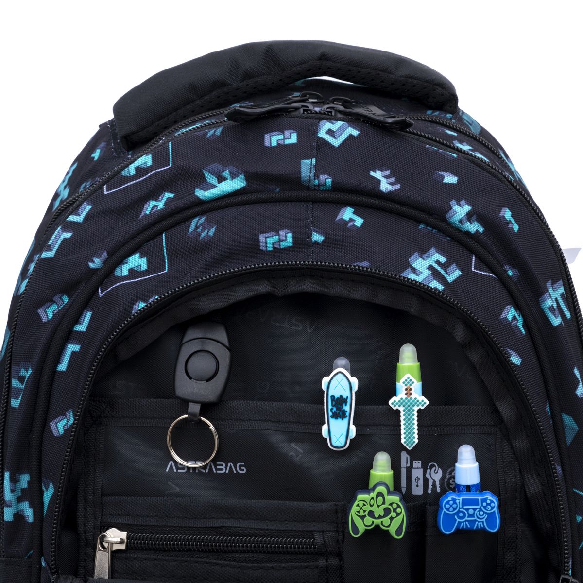 Plecak Astrabag Dark Pixel Astra (502025014)