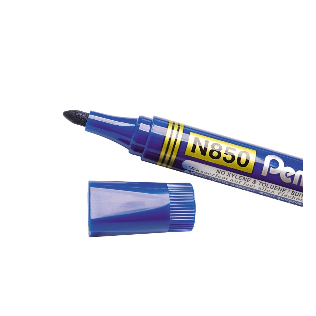 Marker permanentny Pentel niebieski 1,5mm okrągła końcówka