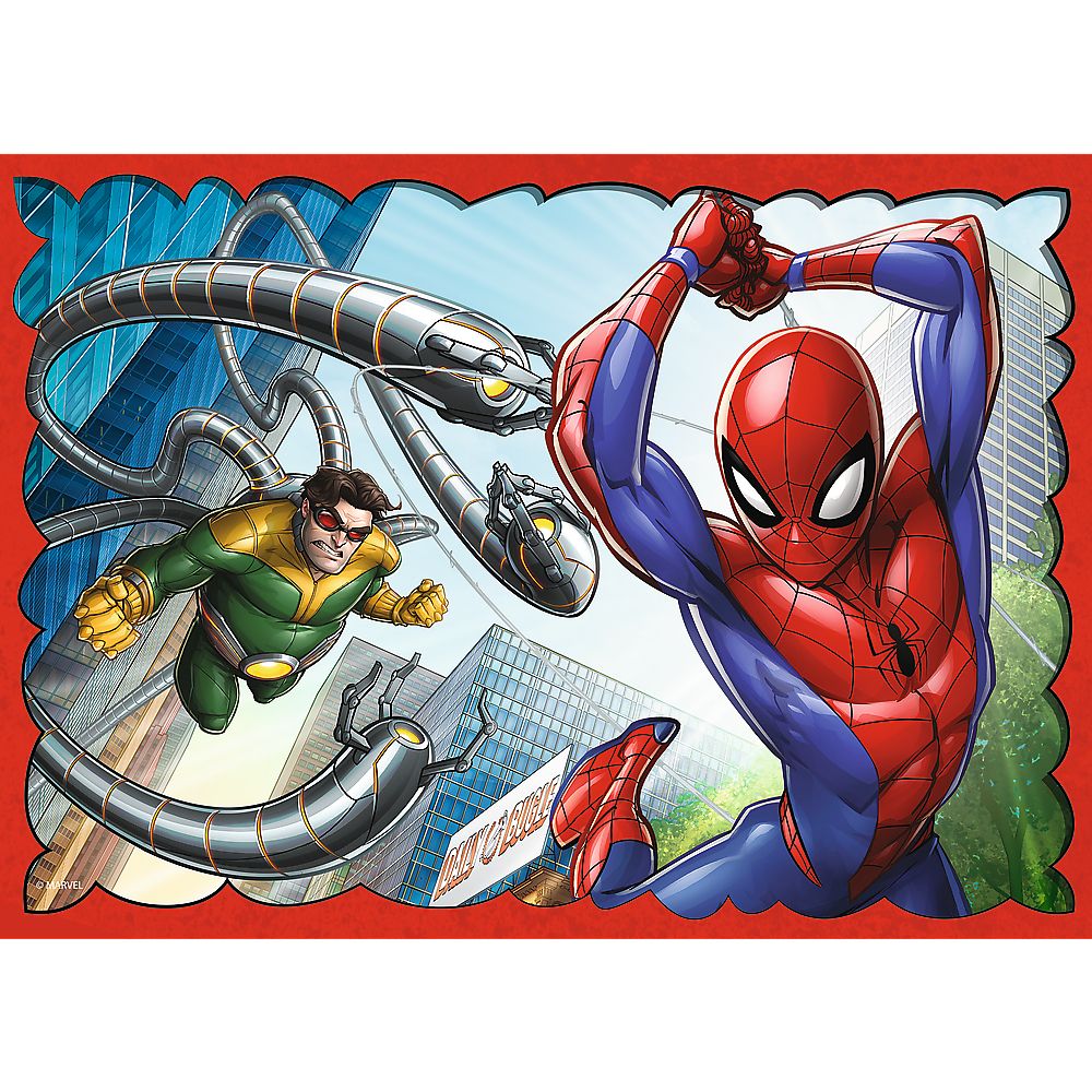 Puzzle Trefl Spider Man 4w1 el. (34384)