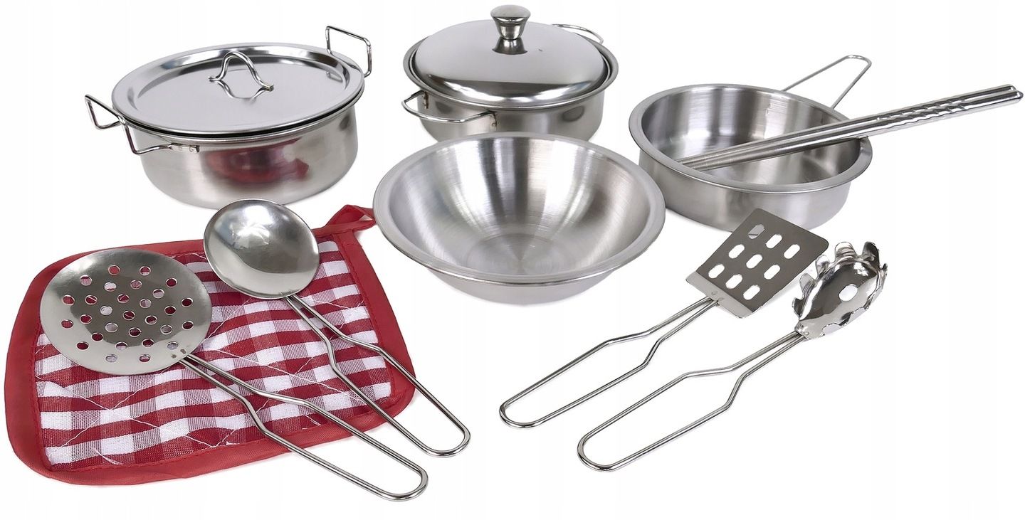 Naczynia zestaw garnków metalowych Artyk (177071)