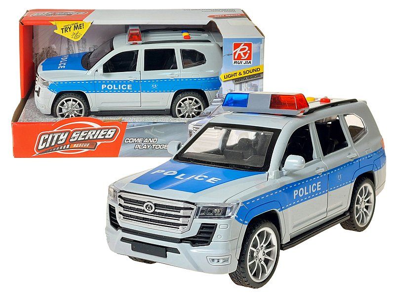 Samochód  policyjny światło i dźwięk Adar (623484)