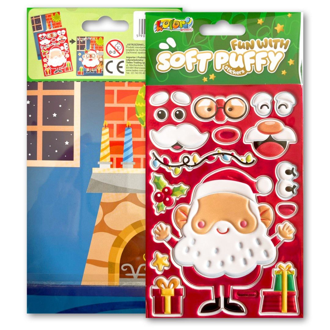 Naklejki świąteczne Claus Fun with seria Claus TT9093 Penmate (SWPX-2101)