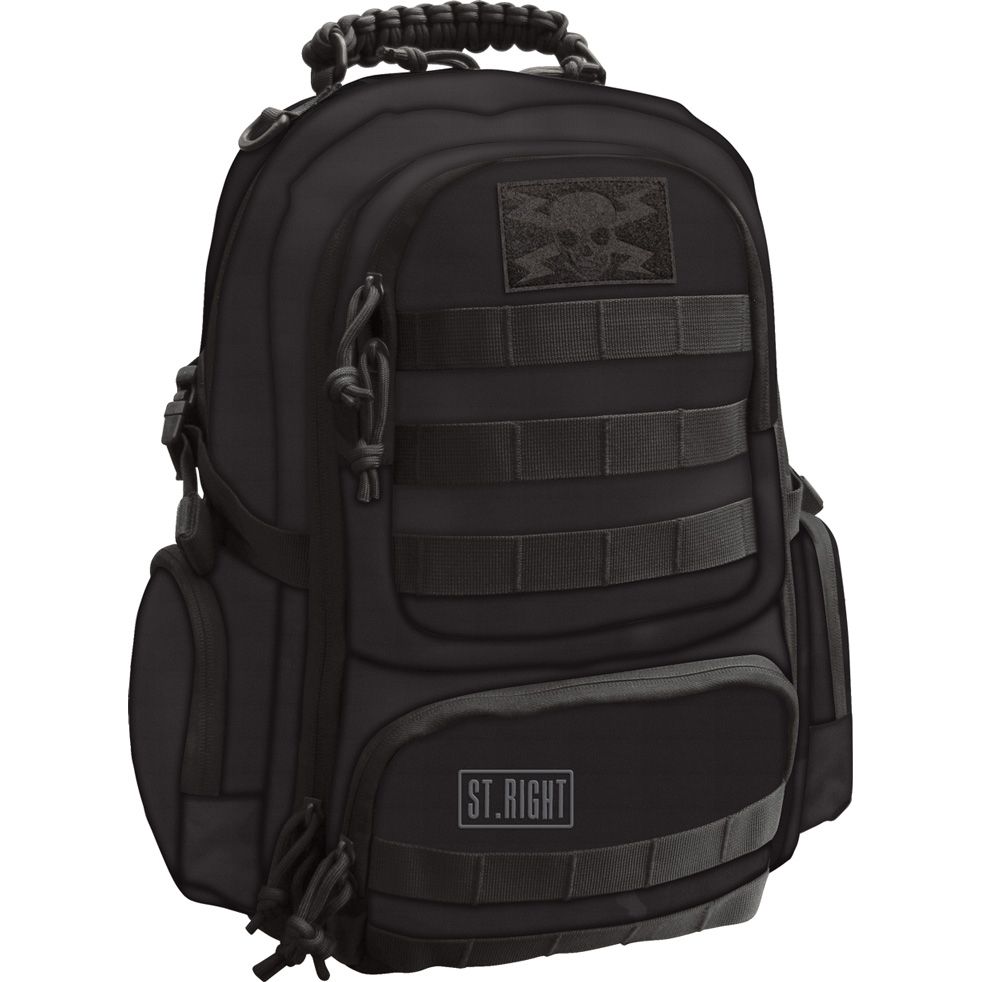 Plecak Black military PLECAK szkolny St.Right (BP34)